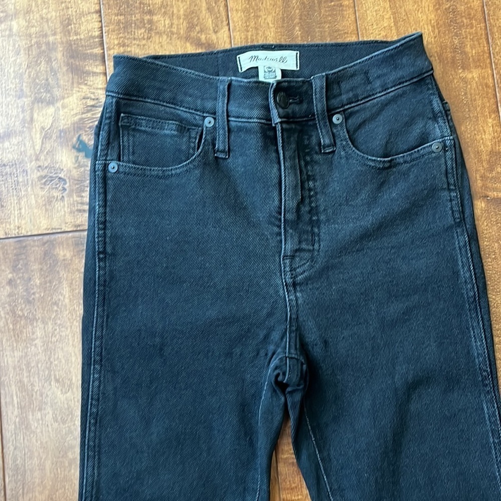 Madewell 10 High-Rise Skinny Jeans Washed Black - Picture 4 of 13